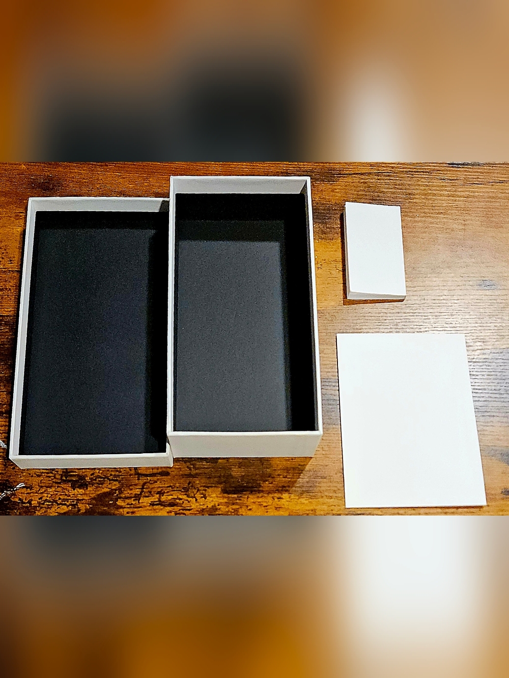 Celine Large White Gift Box Set Envelope Booklet Wallet Glasses Travel Storage - Picture 4 of 11